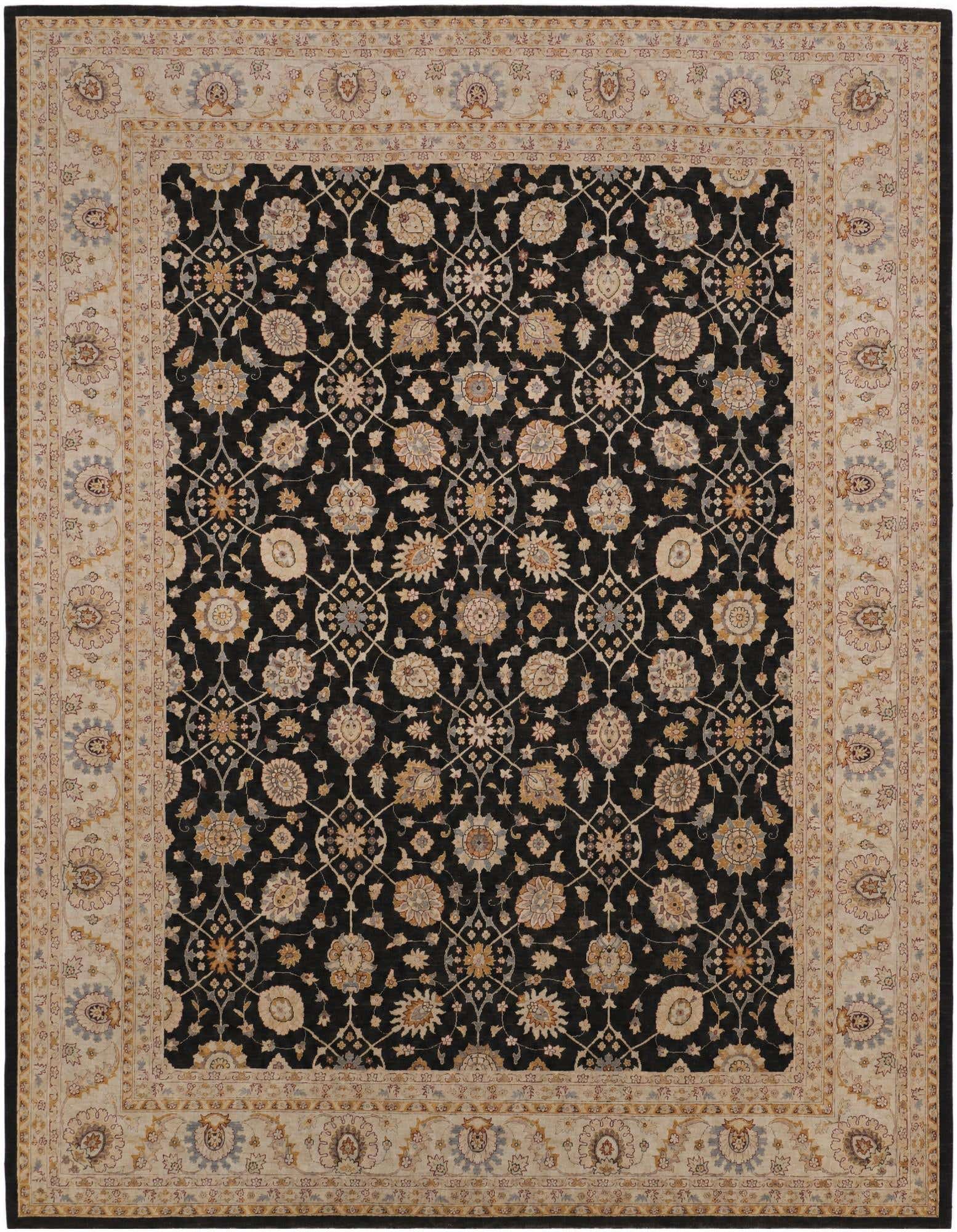 11' 11 x 15' 5 Hand Knotted Ziegler Rug