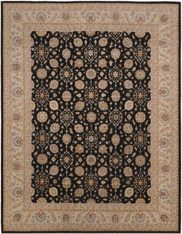 11' 11 x 15' 5 Hand Knotted Ziegler Rug