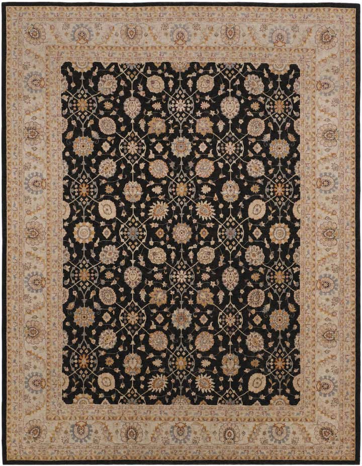 11' 11 x 15' 5 Hand Knotted Ziegler Rug