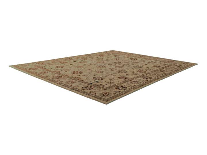 7' 10 x 9' 7 Hand Knotted Ziegler Rug