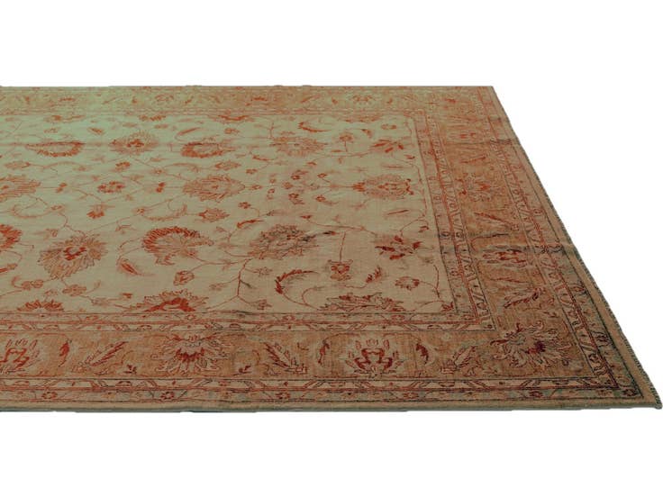 Detail image of 8' 4 x 10' 4 Hand Knotted Ziegler Rug
