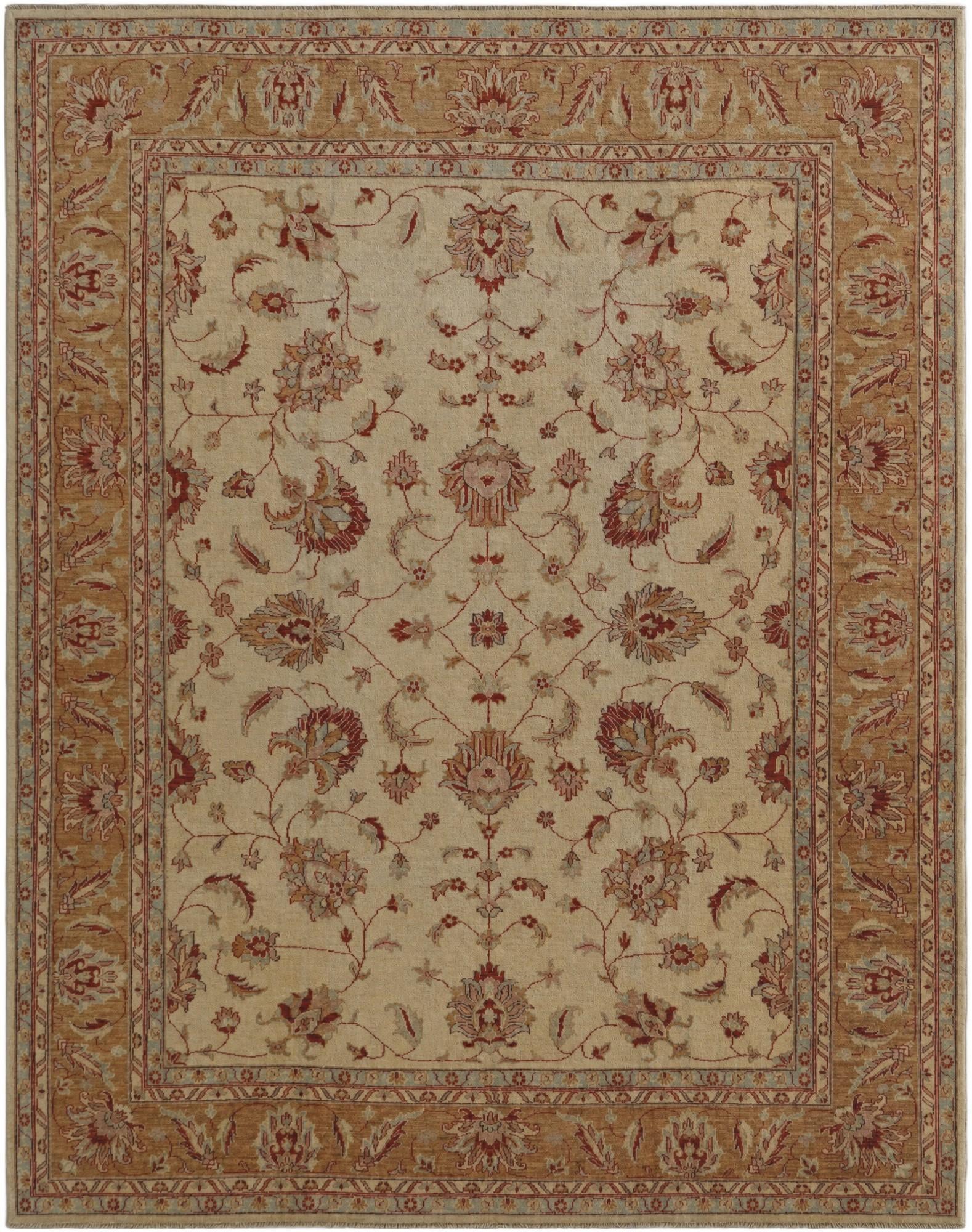 8' 4 x 10' 4 Hand Knotted Ziegler Rug