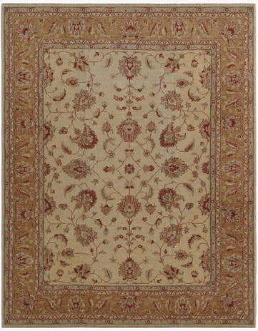 8' 4 x 10' 4 Hand Knotted Ziegler Rug