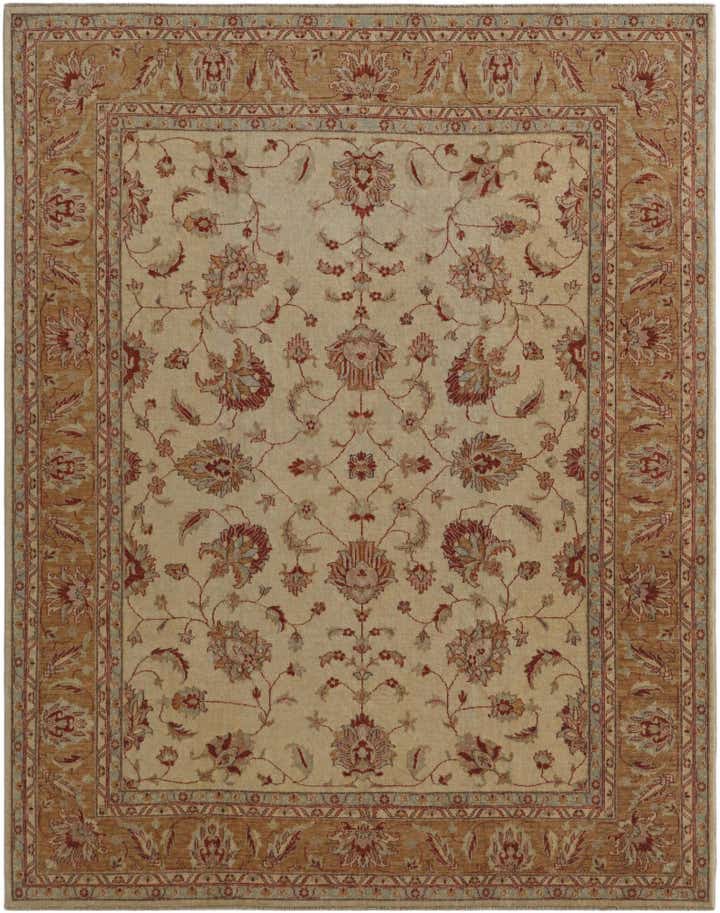 8' 4 x 10' 4 Hand Knotted Ziegler Rug
