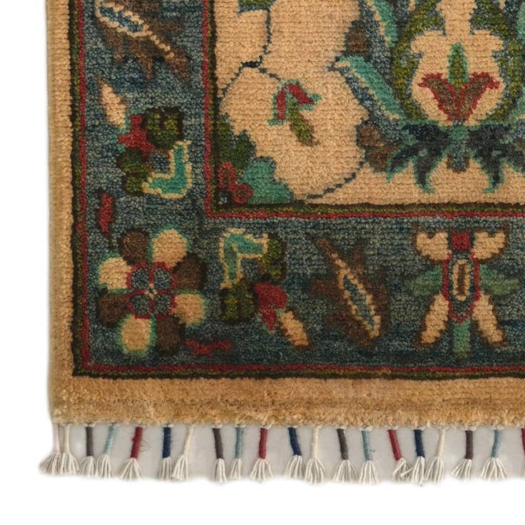 Detail image of 1' 11 x 3' 2 Hand Knotted Ziegler Rug