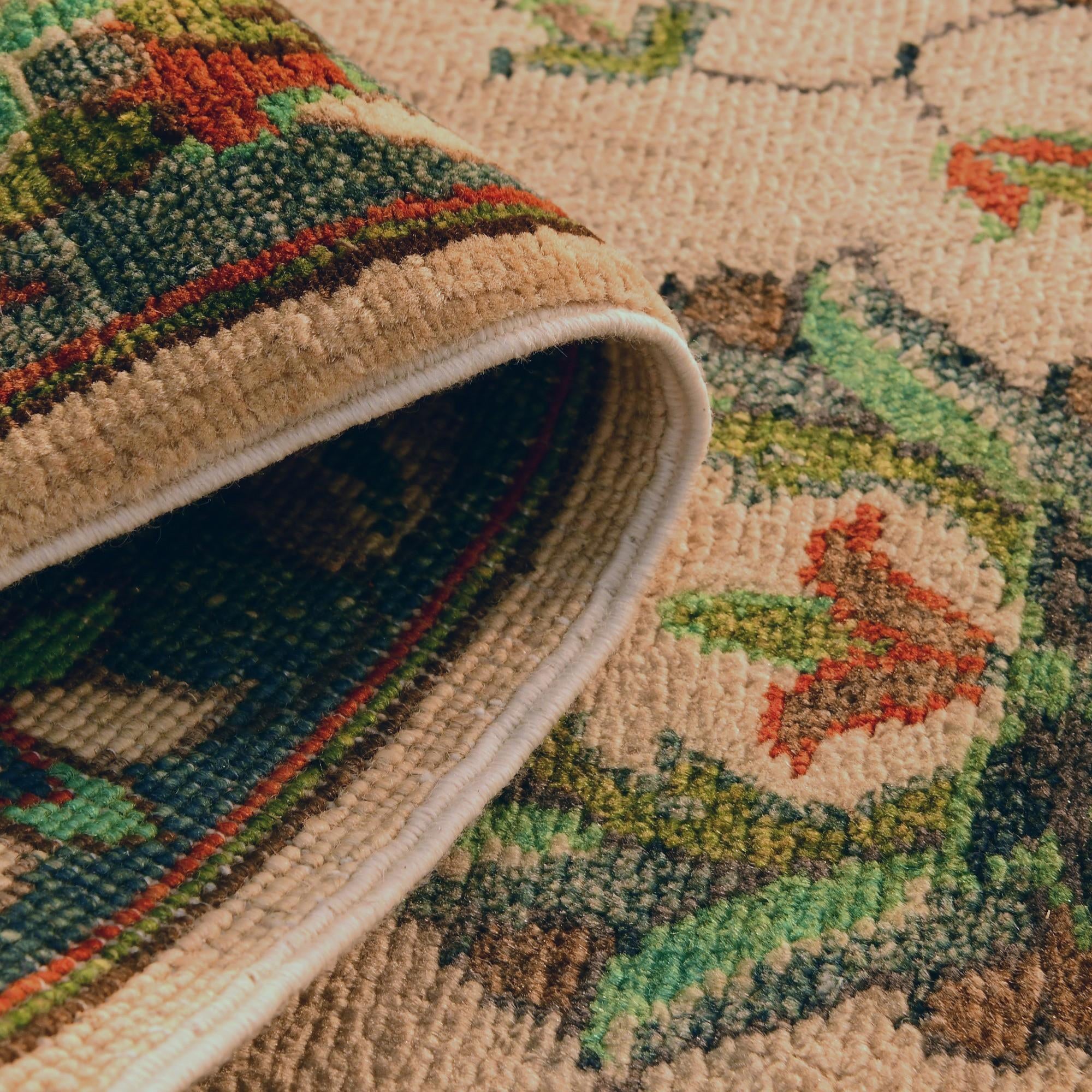 1' 11 x 3' 2 Hand Knotted Ziegler Rug