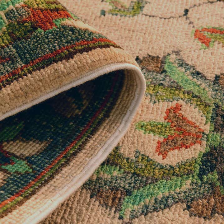 1' 11 x 3' 2 Hand Knotted Ziegler Rug