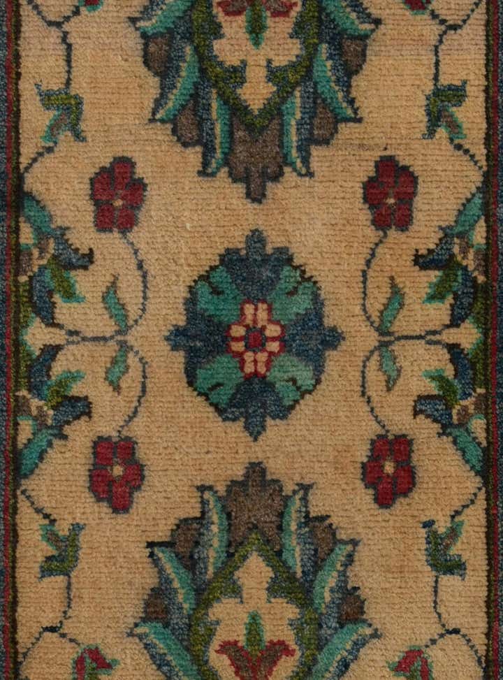 1' 11 x 3' 2 Hand Knotted Ziegler Rug