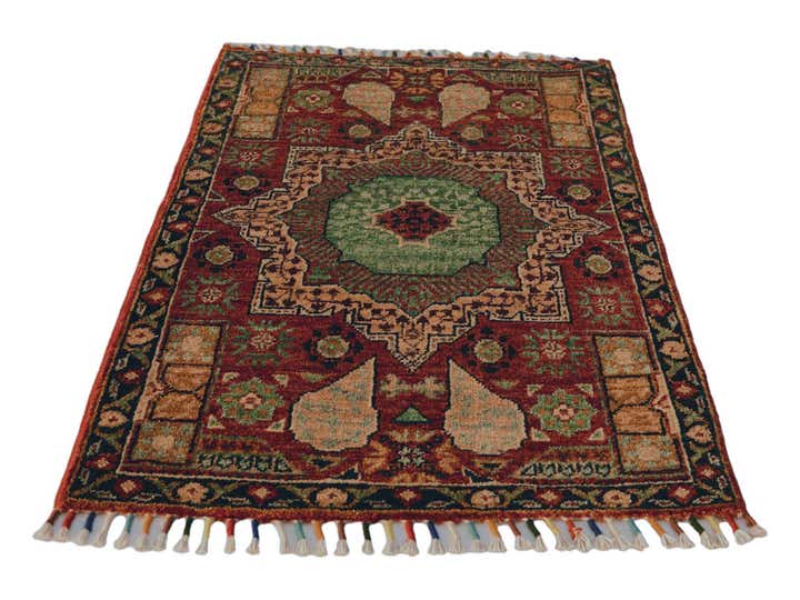 2' x 3' 2 Hand Knotted Ziegler Rug