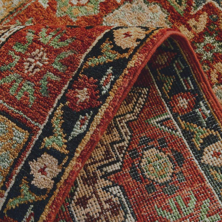 Detail image of 2' x 3' 2 Hand Knotted Ziegler Rug