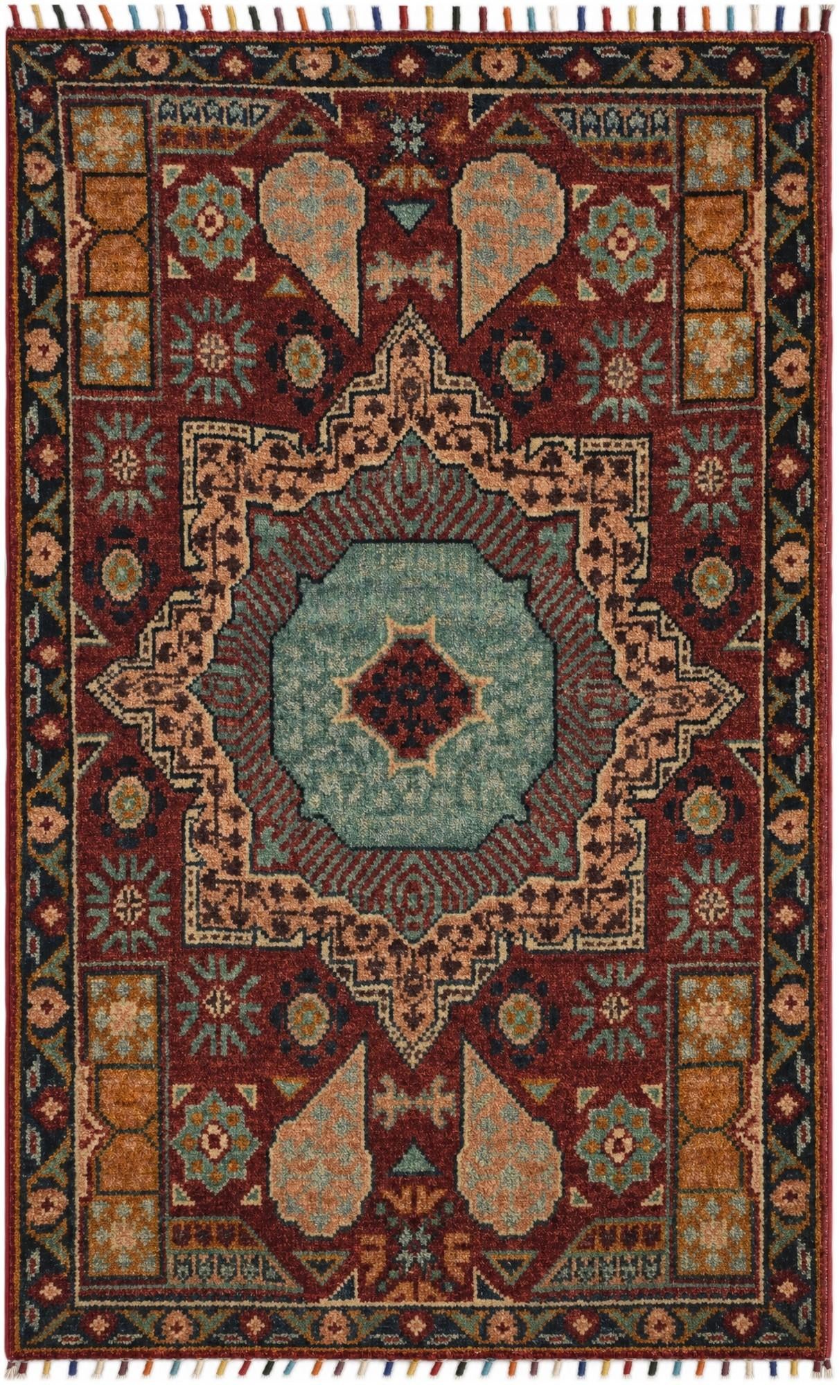 2' x 3' 2 Hand Knotted Ziegler Rug