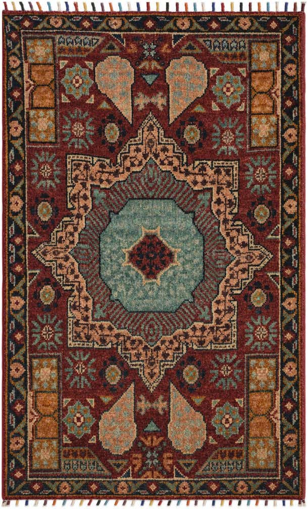 2' x 3' 2 Hand Knotted Ziegler Rug