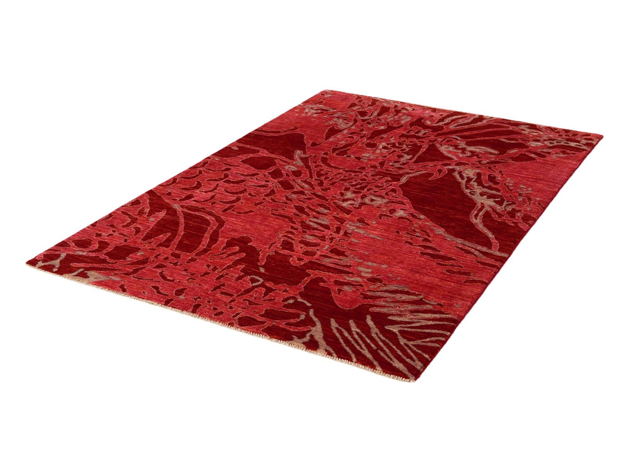 4' x 5' 11 Hand Knotted Ziegler Rug