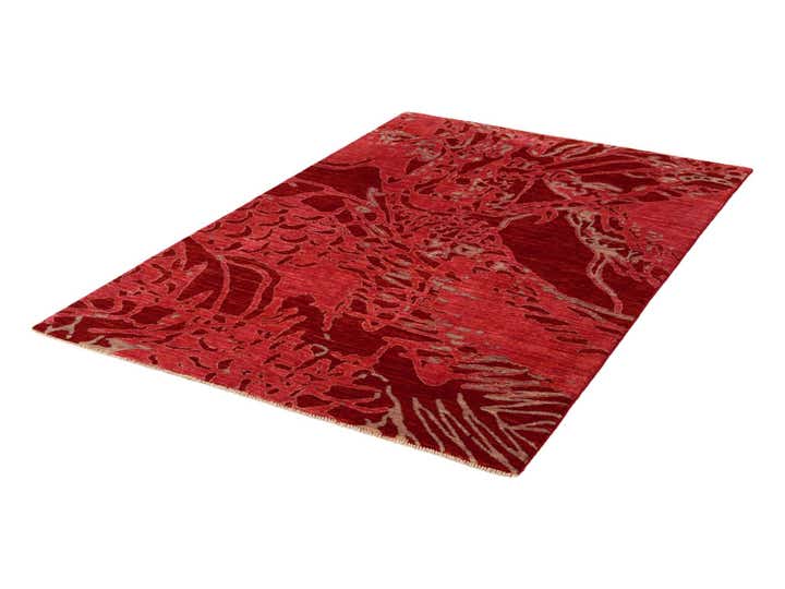 4' x 5' 11 Hand Knotted Ziegler Rug