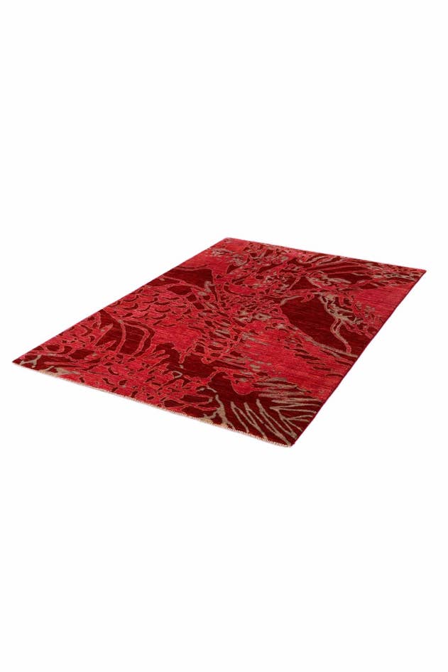 Detail image of 4' x 5' 11 Hand Knotted Ziegler Rug