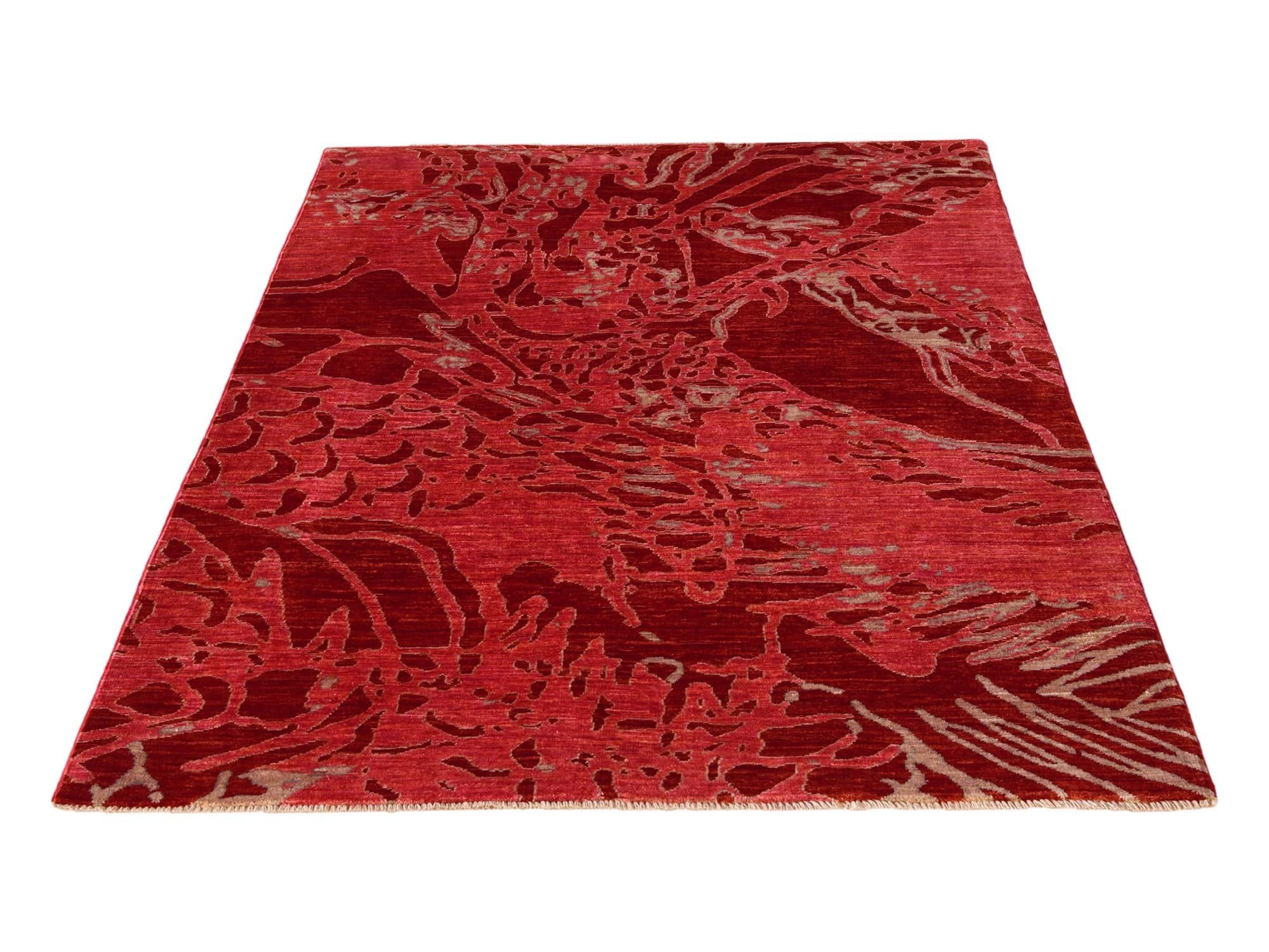 4' x 5' 11 Hand Knotted Ziegler Rug