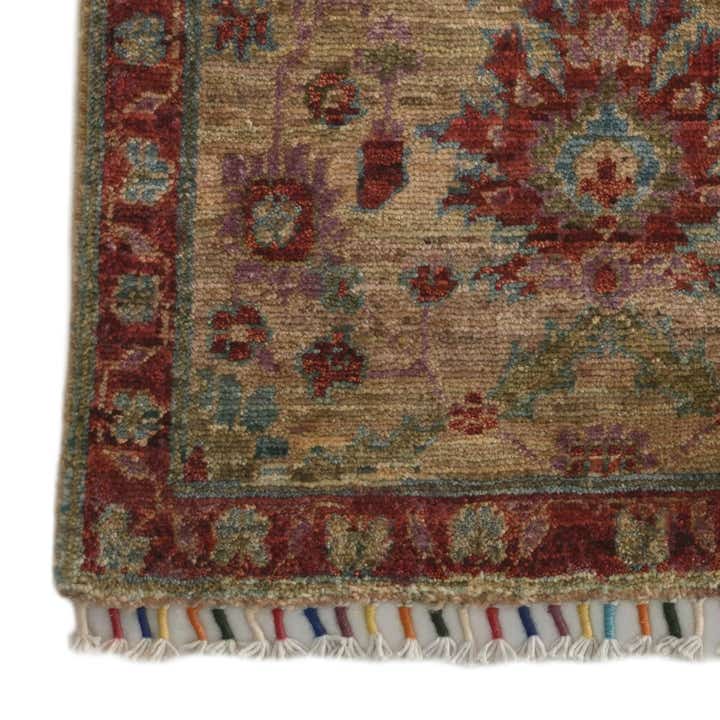 1' 10 x 2' 11 Hand Knotted Ziegler Rug