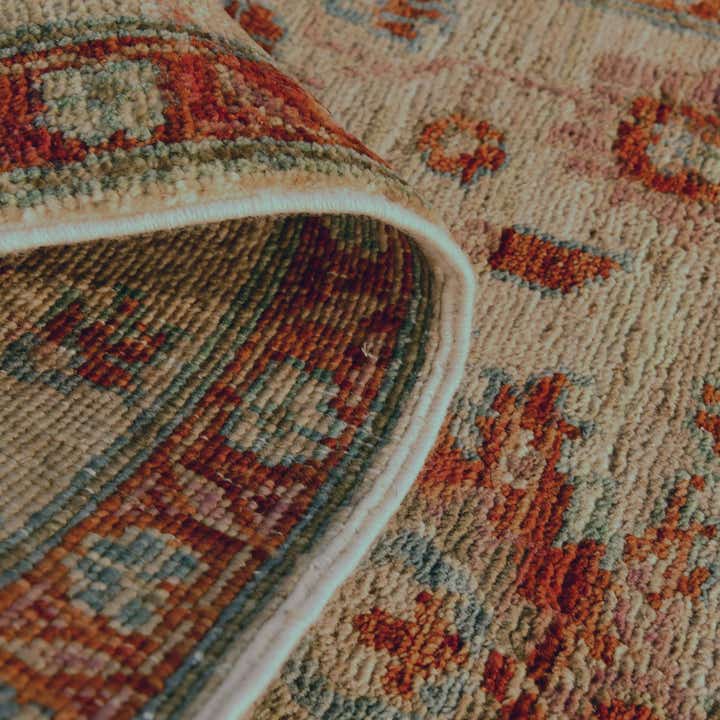 1' 10 x 2' 11 Hand Knotted Ziegler Rug