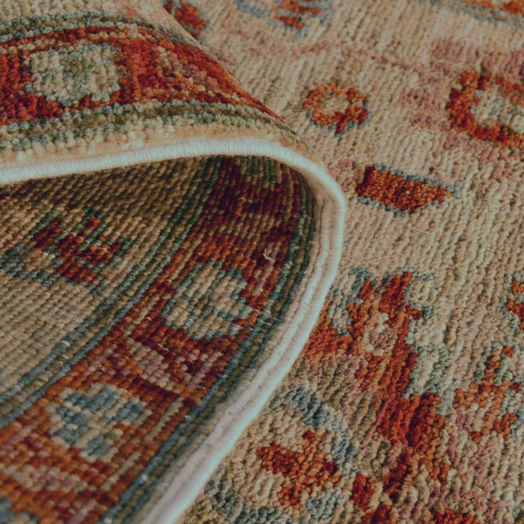 Detail image of 1' 10 x 2' 11 Hand Knotted Ziegler Rug
