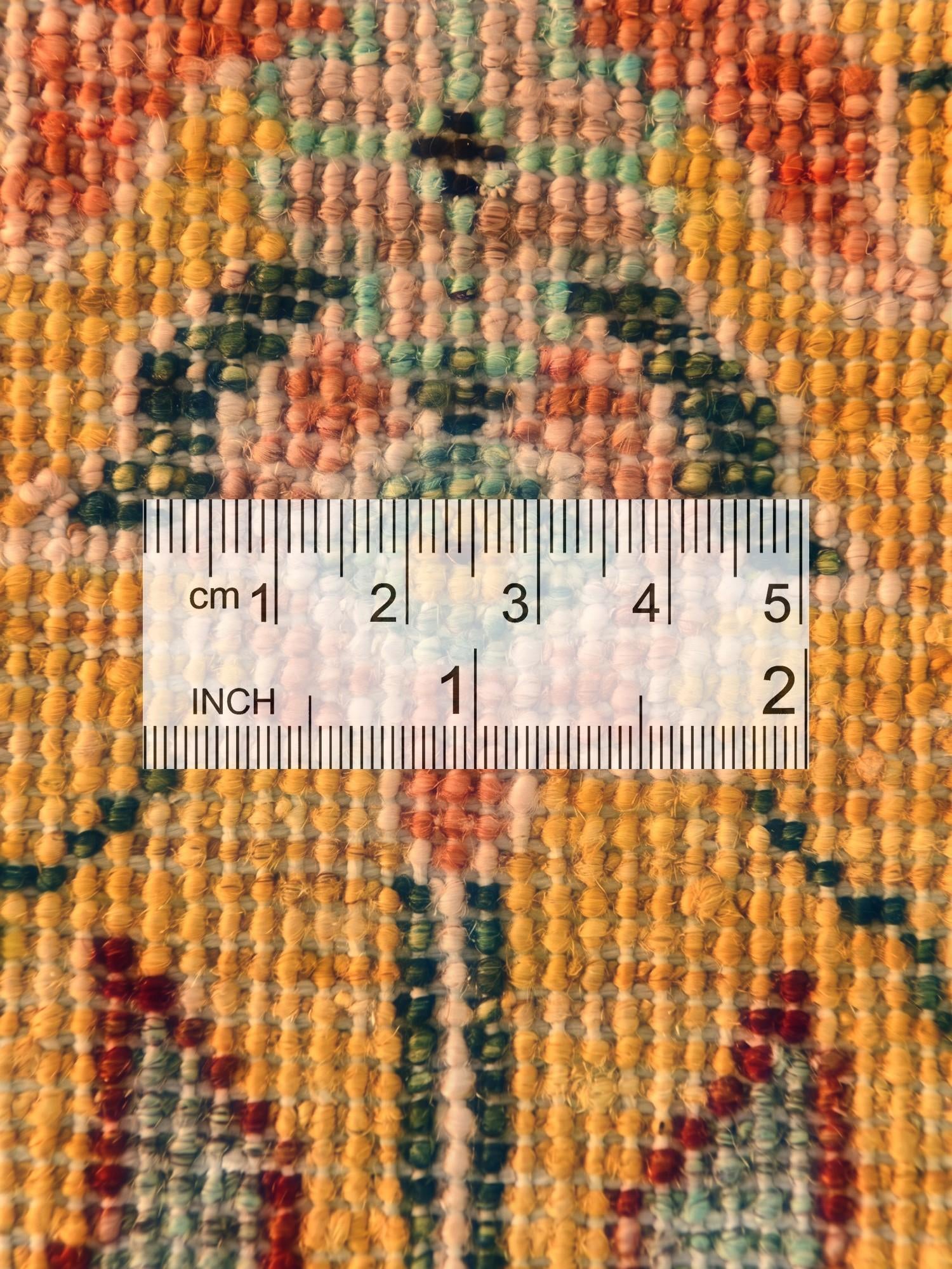 2' x 2' 11 Hand Knotted Ziegler Rug