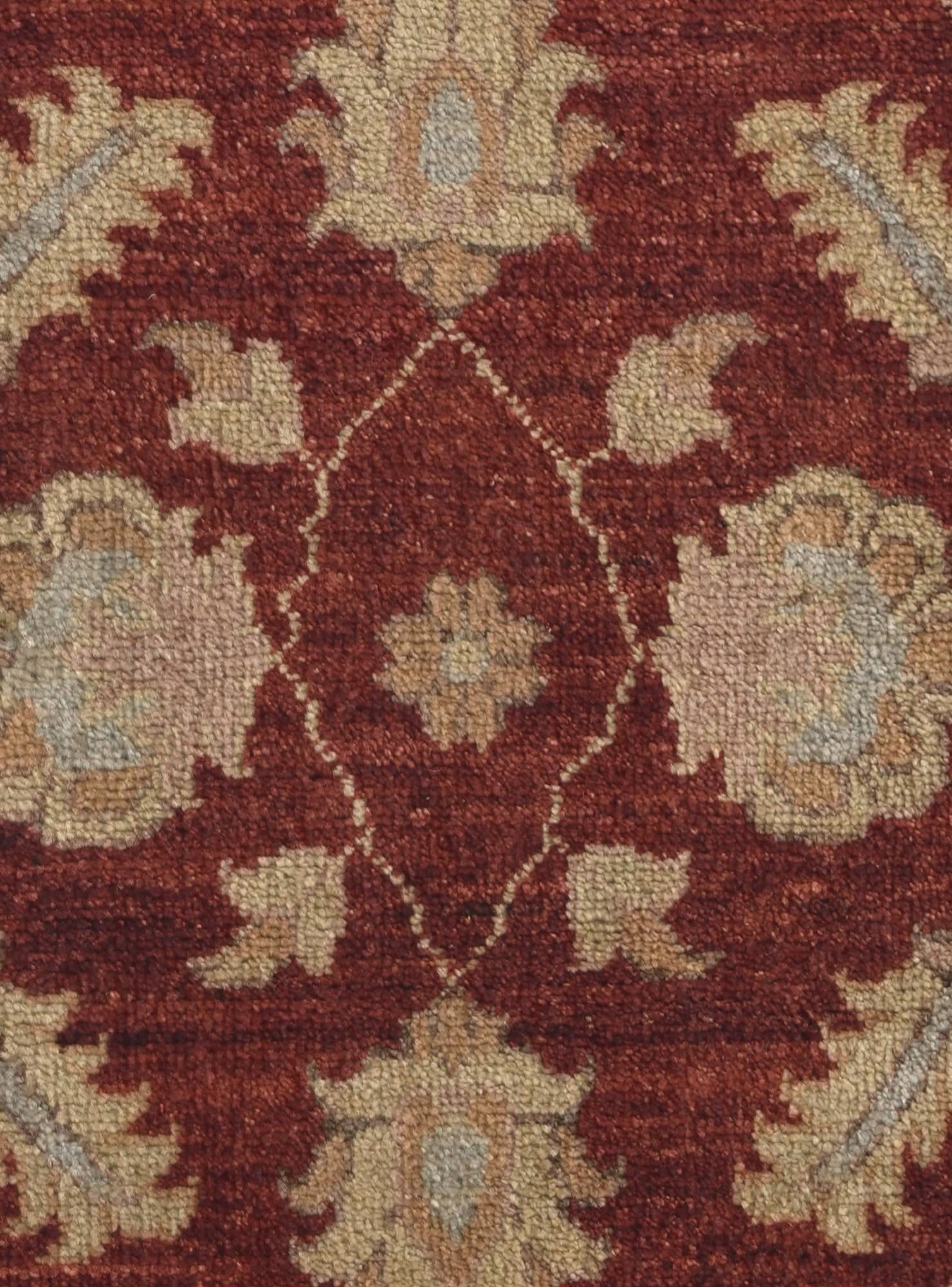 2' x 3' Hand Knotted Ziegler Rug