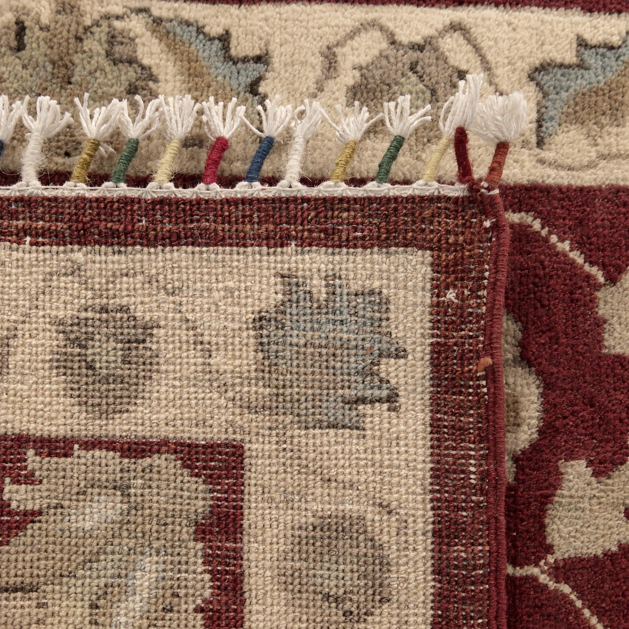 60cm x 90cm Hand Knotted Ziegler Rug