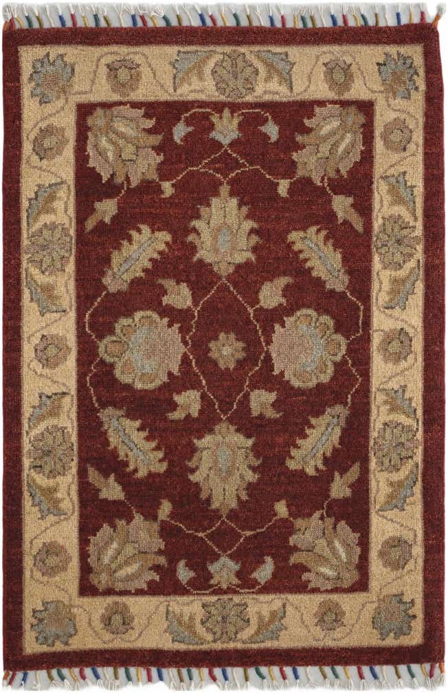 2' x 3' Hand Knotted Ziegler Rug