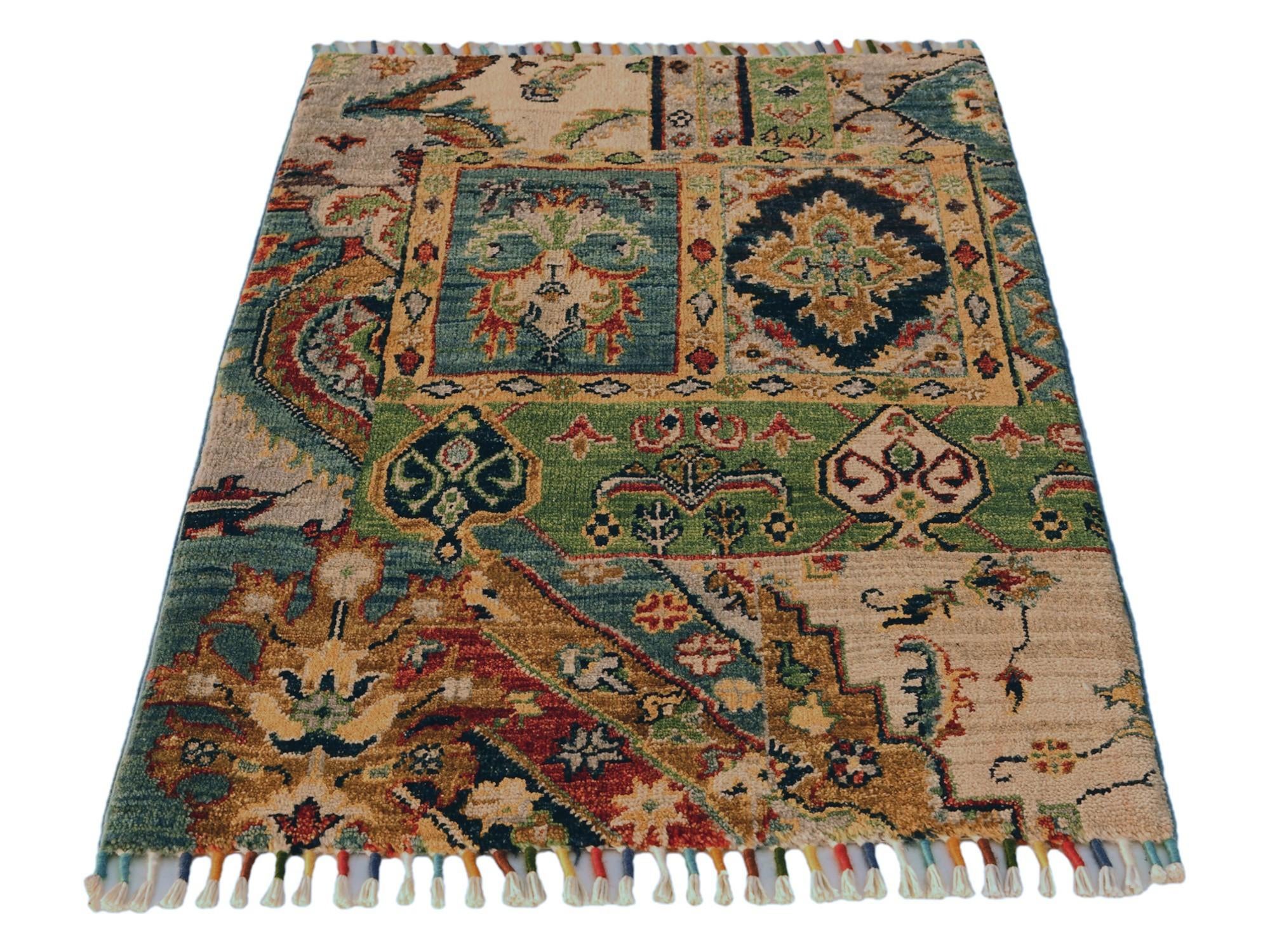 2' 1 x 3' 1 Hand Knotted Ziegler Rug