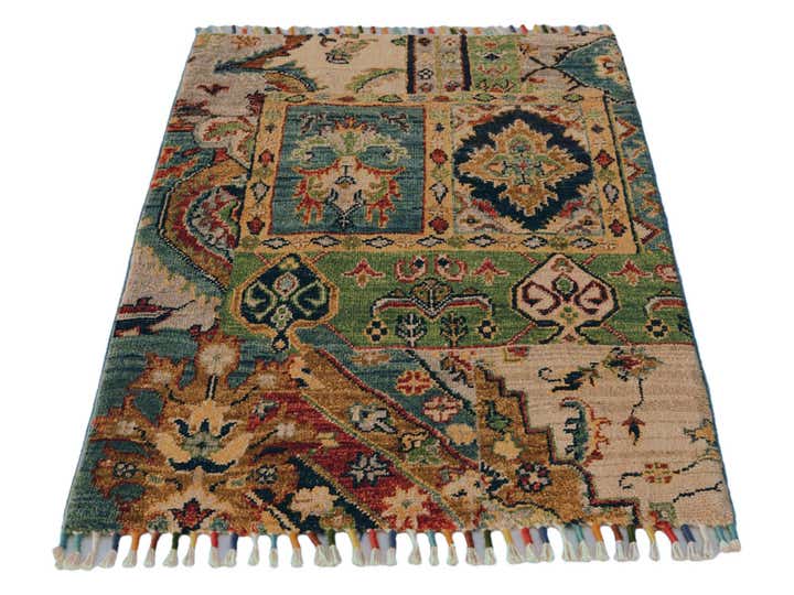 2' 1 x 3' 1 Hand Knotted Ziegler Rug