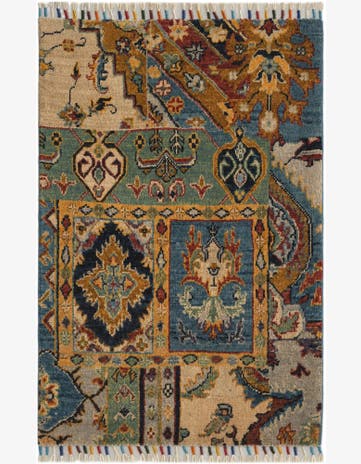 2' 1 x 3' 1 Hand Knotted Ziegler Rug
