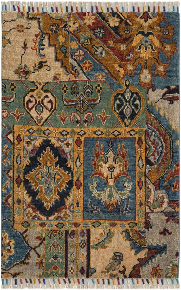 2' 1 x 3' 1 Hand Knotted Ziegler Rug