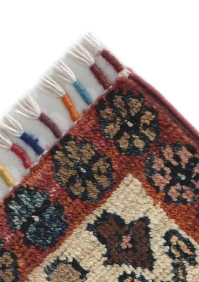 1' 8 x 3' 3 Hand Knotted Ziegler Rug