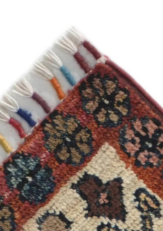 Detail image of 1' 8 x 3' 3 Hand Knotted Ziegler Rug