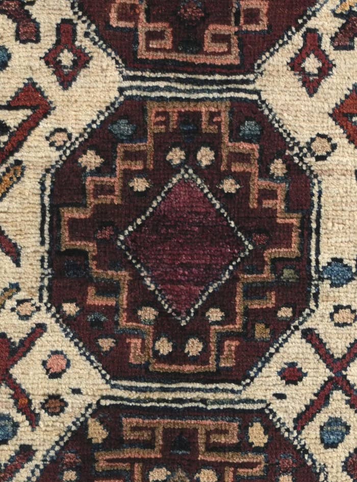 Detail image of 1' 8 x 3' 3 Hand Knotted Ziegler Rug