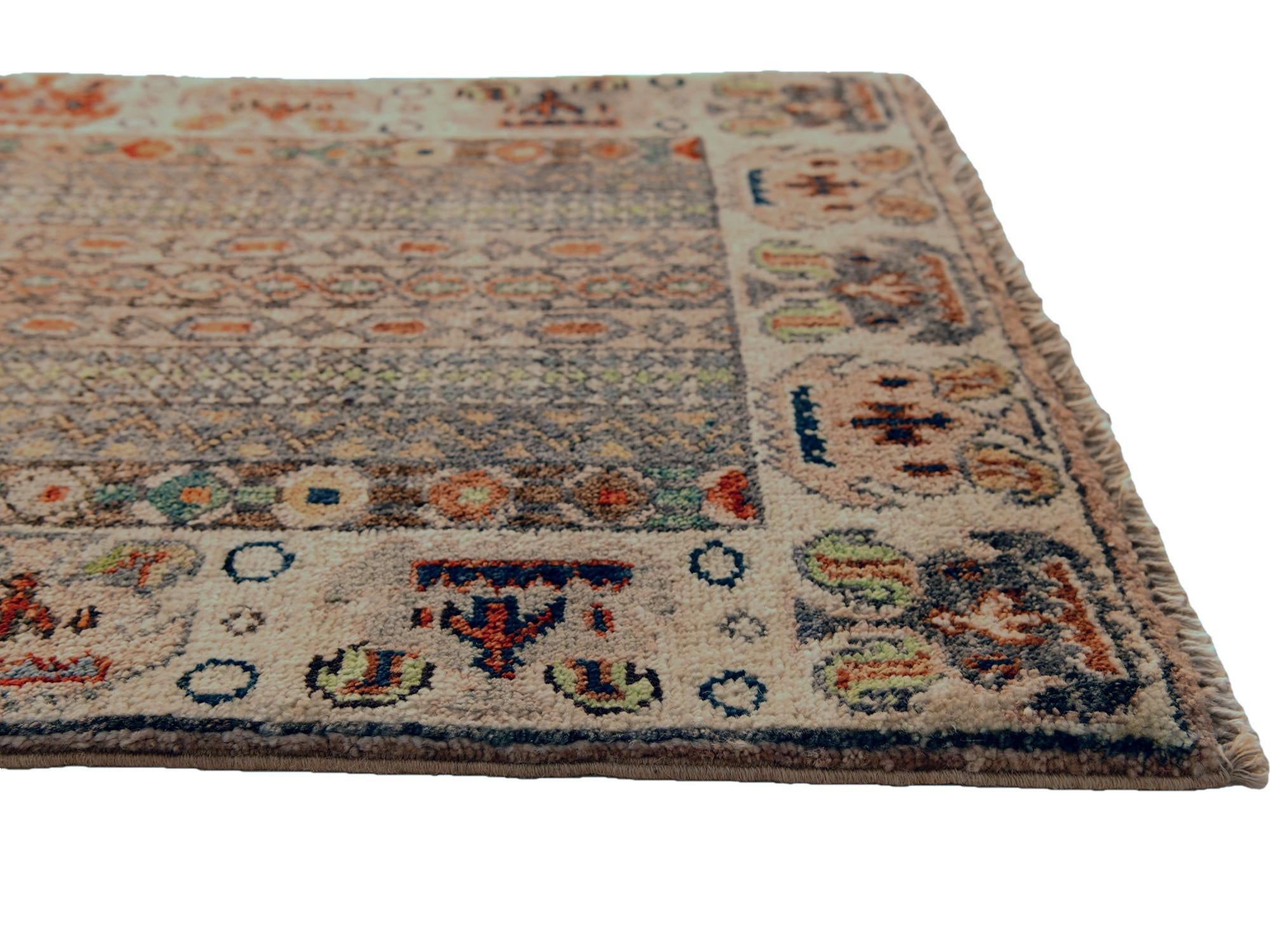 2' x 2' 9 Hand Knotted Ziegler Rug