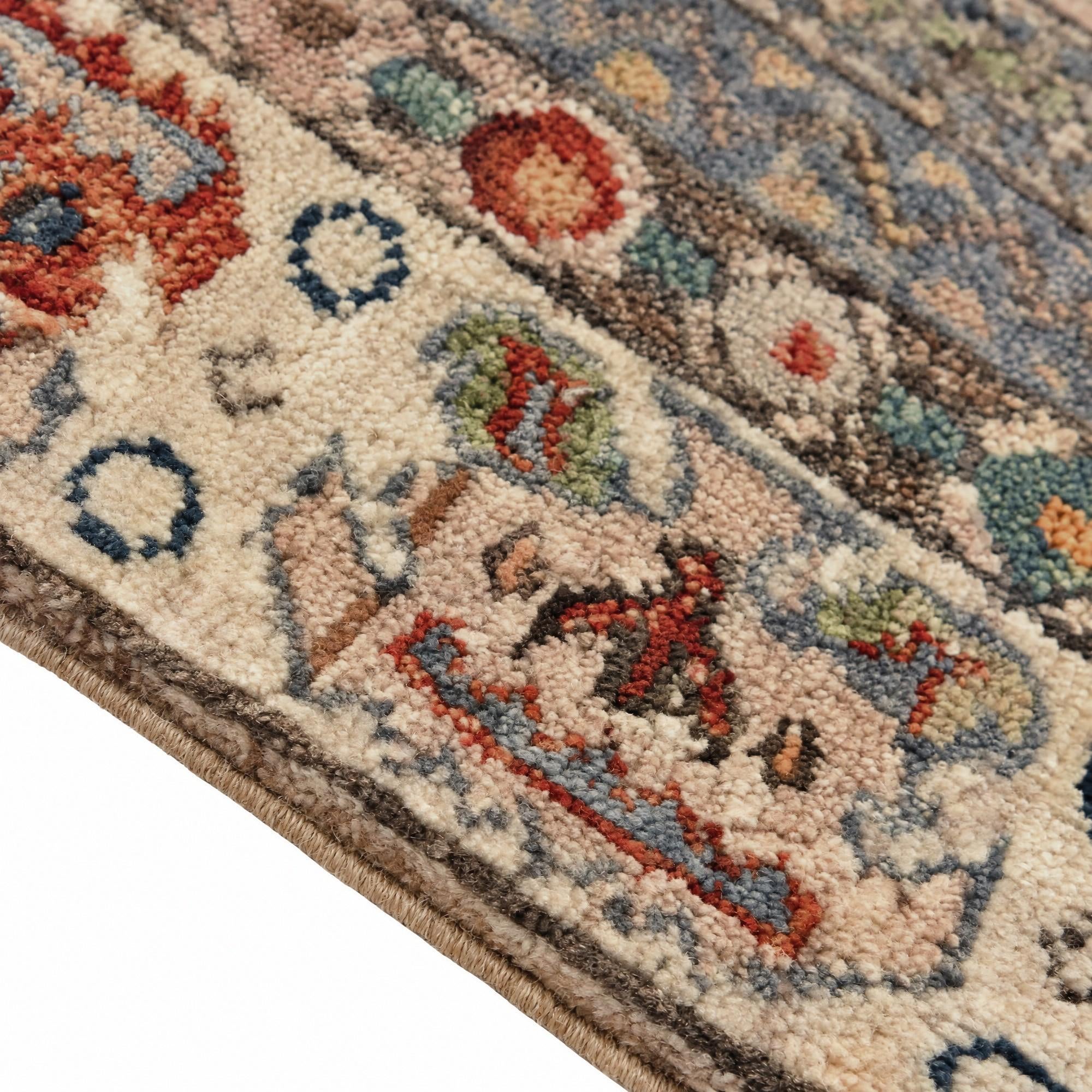 60cm x 85cm Hand Knotted Ziegler Rug