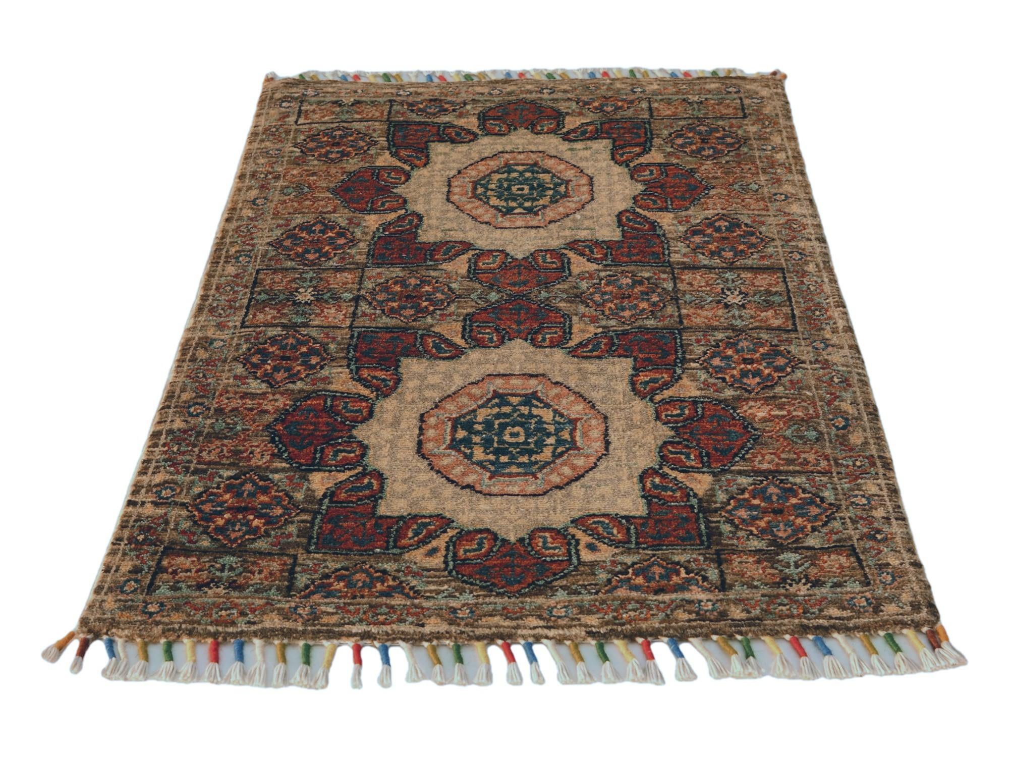 2' x 2' 11 Hand Knotted Ziegler Rug