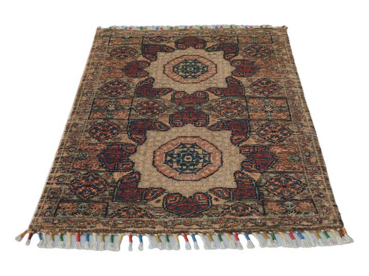 2' x 2' 11 Hand Knotted Ziegler Rug