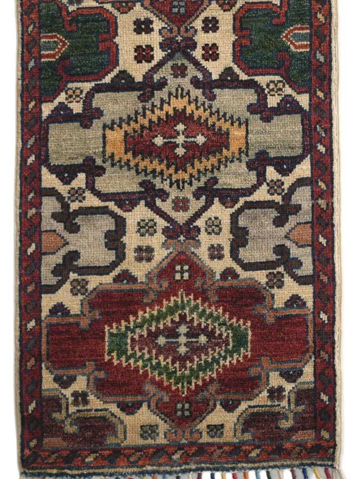 1' 7 x 3' 2 Hand Knotted Ziegler Rug