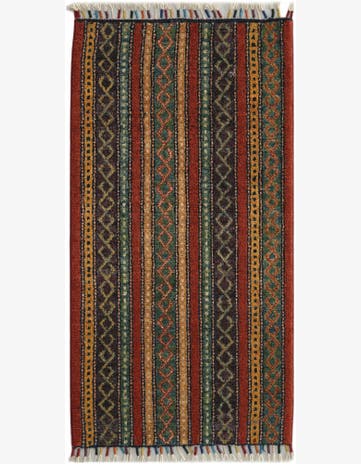 1' 7 x 3' 3 Hand Knotted Ziegler Rug