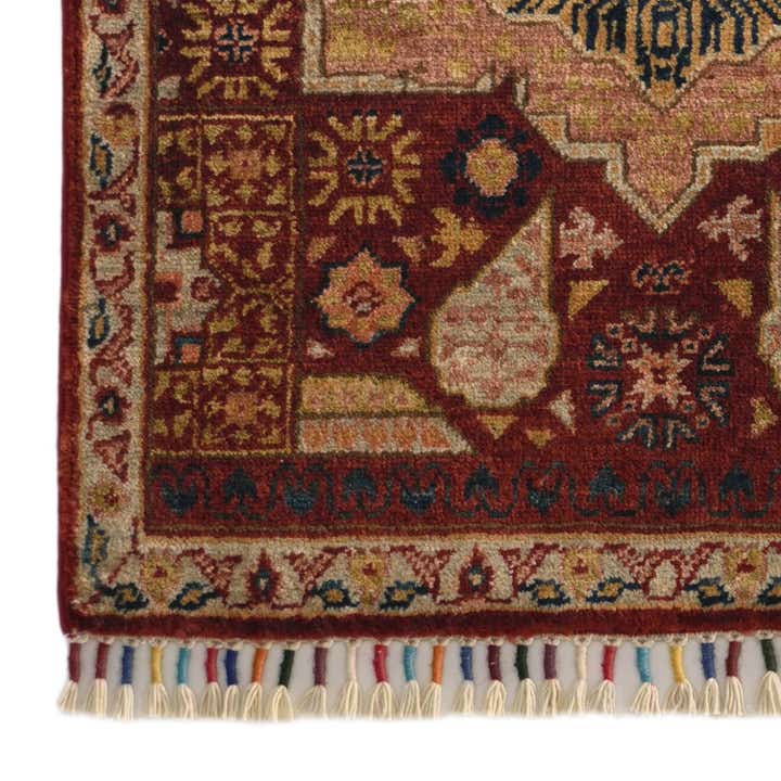 2' 1 x 3' Hand Knotted Ziegler Rug