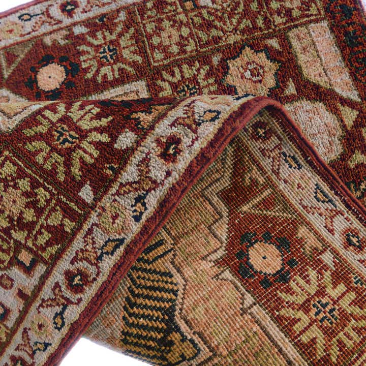 2' 1 x 3' Hand Knotted Ziegler Rug