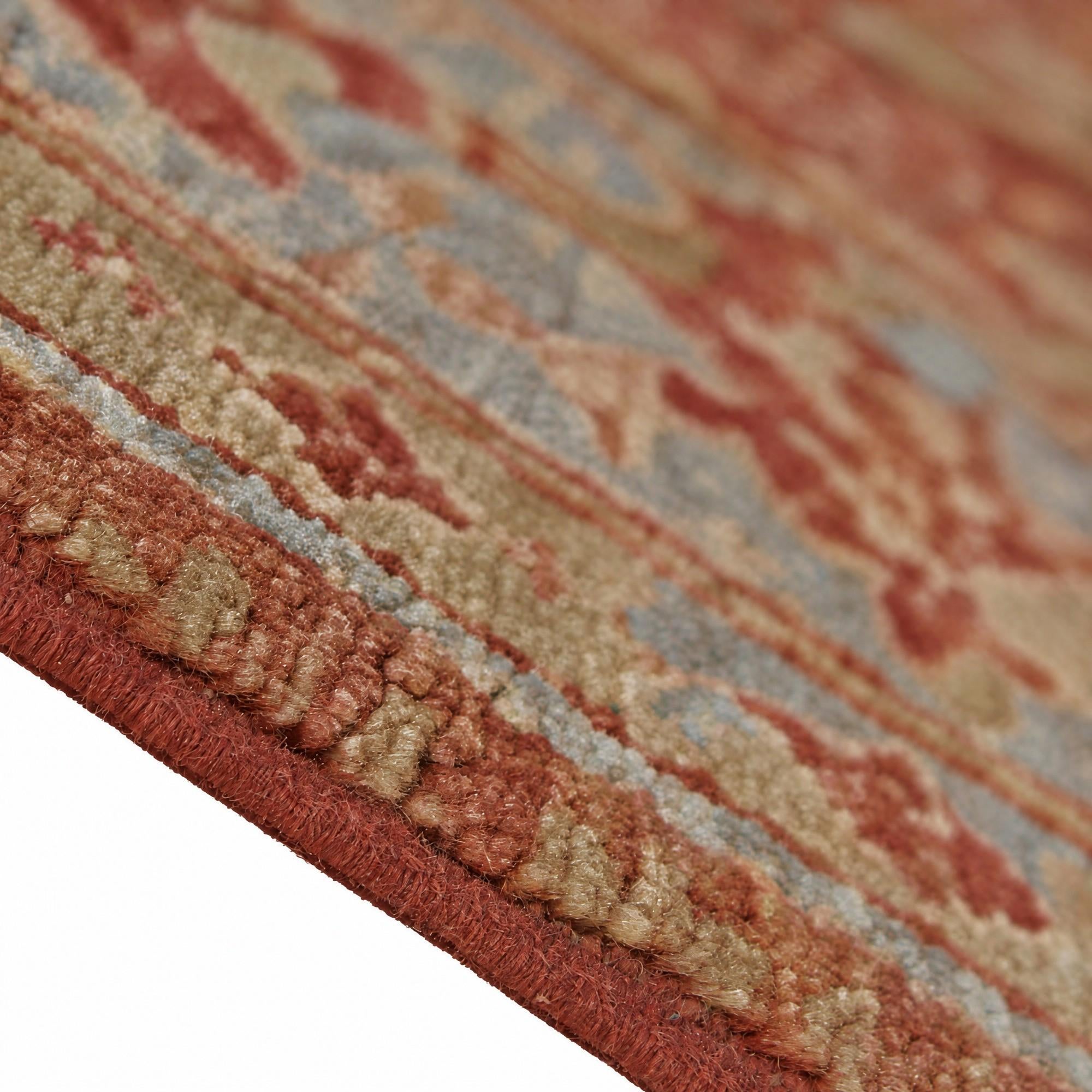 8' 6 x 10' 4 Hand Knotted Ziegler Rug