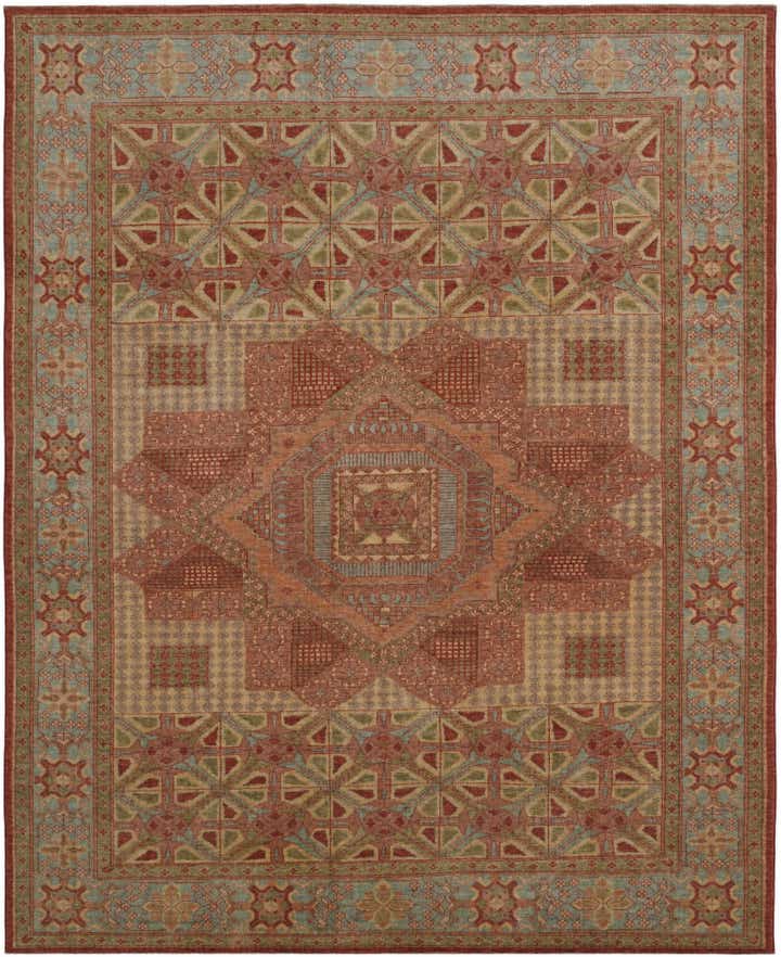 8' 6 x 10' 4 Hand Knotted Ziegler Rug