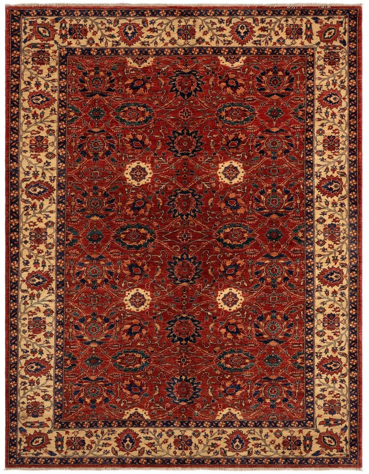 Detail image of 5' 10 x 8' 8 Serapi Rug