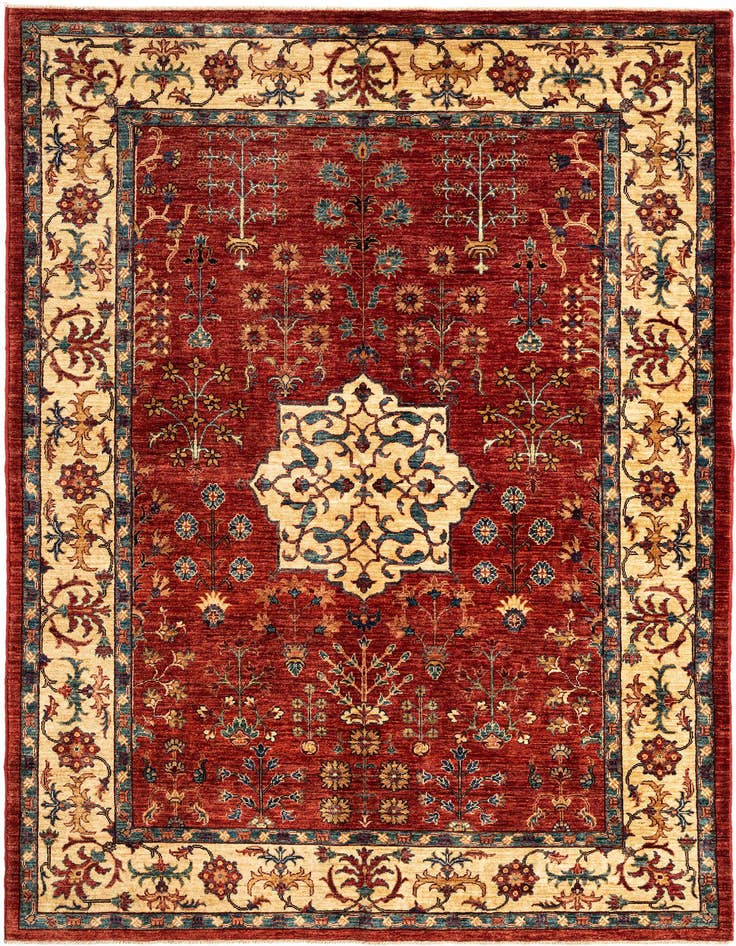 Detail image of 5' 7 x 8' Serapi Rug