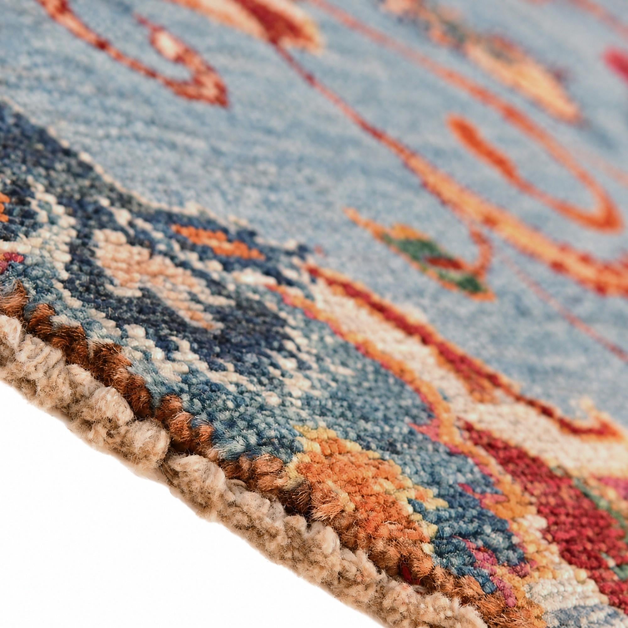 155cm x 160cm Hand Knotted Ariana Ziegler Round Rug