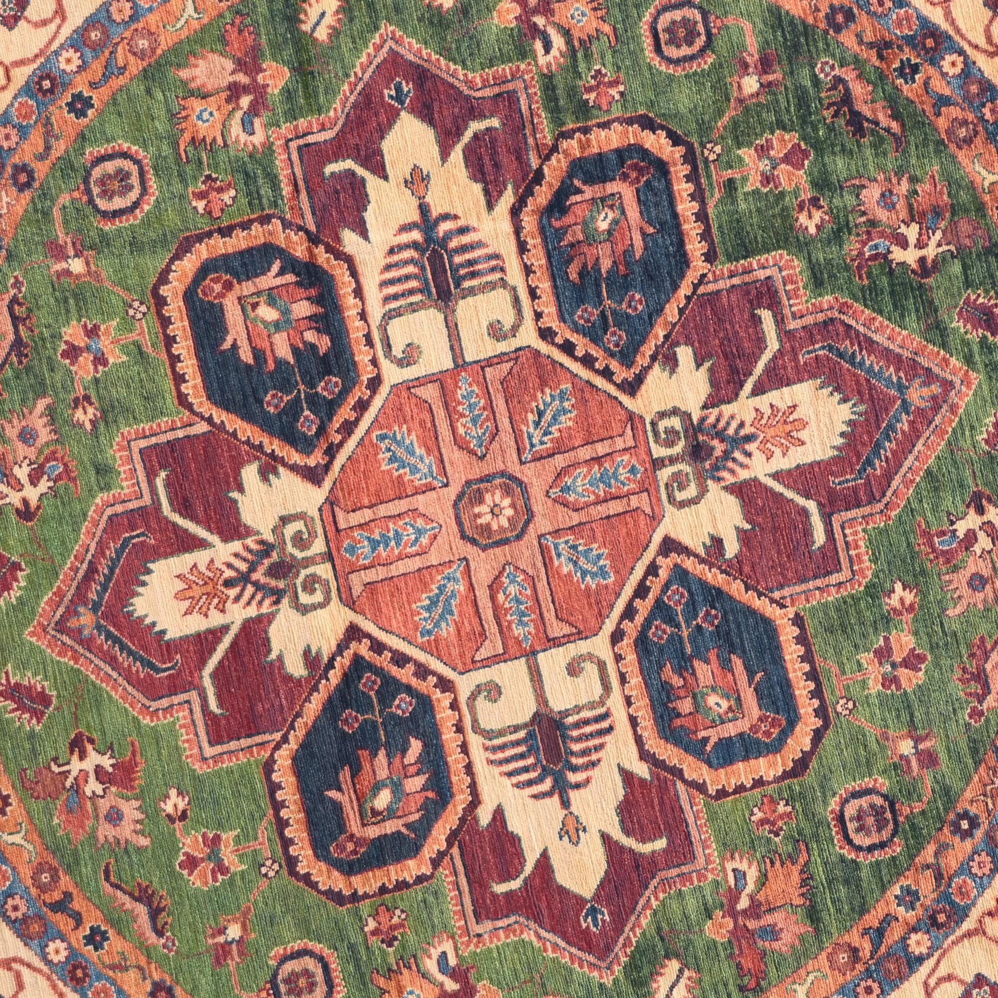 205cm x 205cm Hand Knotted Ariana Ziegler Round Rug