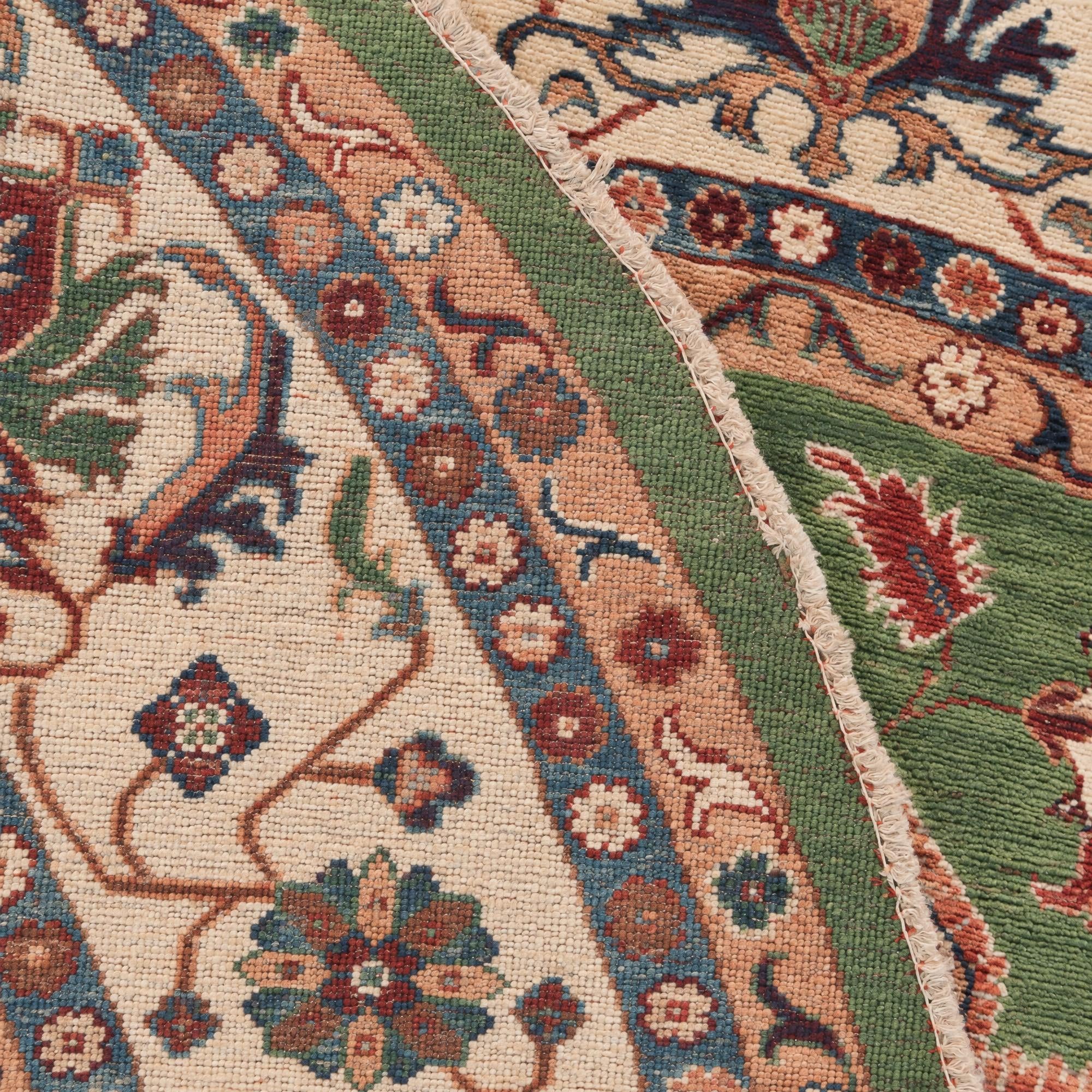 205cm x 205cm Hand Knotted Ariana Ziegler Round Rug