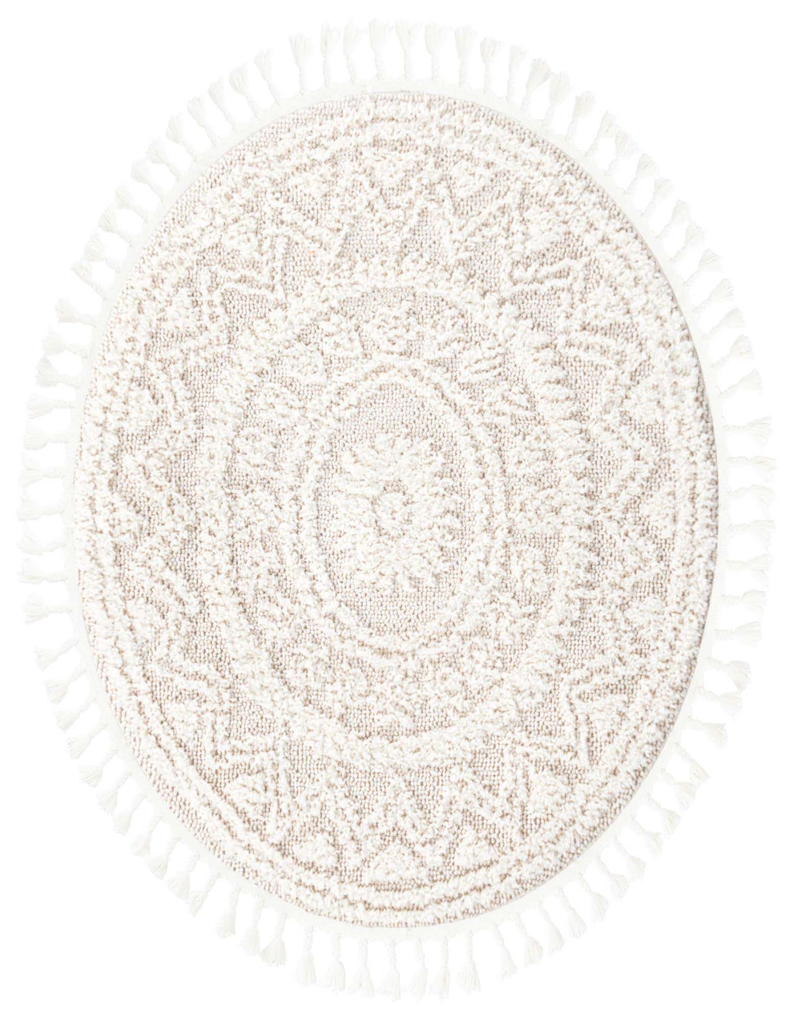 3' 3 x 3' 3 Boho Round Rug